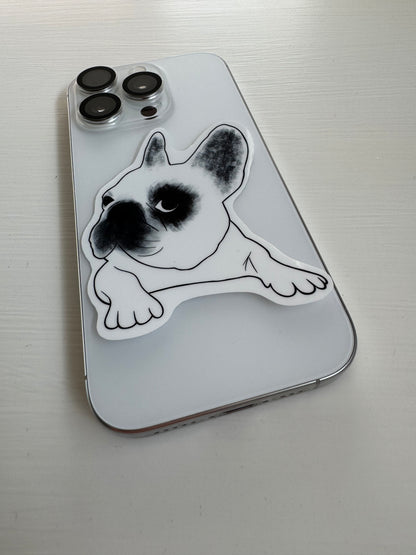 Vinyl Sticker - Guilty But Innocent Frenchie