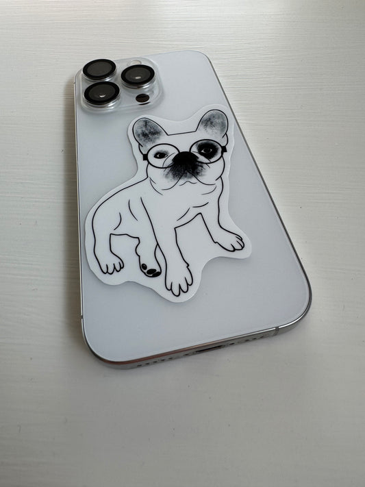Vinyl Sticker - Professor Frenchie