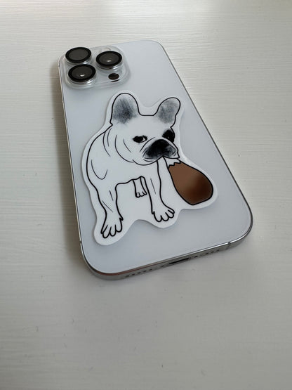 Vinyl Sticker - Finders Keepers Frenchie