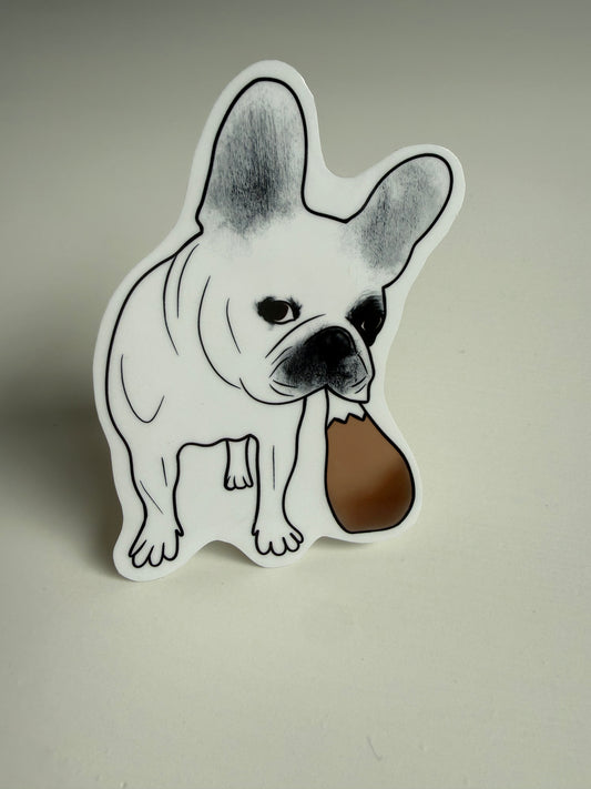 Vinyl Sticker - Finders Keepers Frenchie