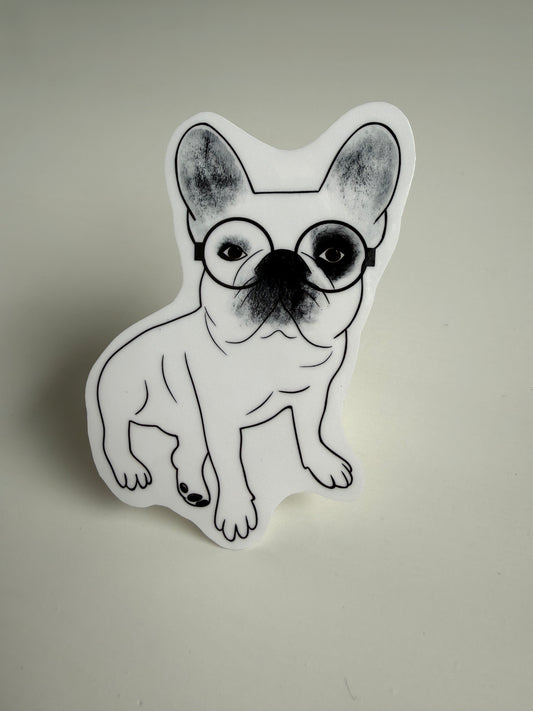 Vinyl Sticker - Professor Frenchie